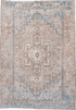 Antique Heriz Area Rug (7' x 11')